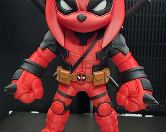 Knucklepool Knuckle x Deadpool-beeldje
