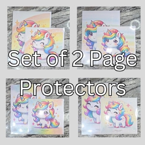 Create Peace by Roxy: Set of 2 Laminated Colouring Book Page Protectors. Stops bleed through. FREE alcohol cleaning wipes included!