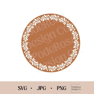 Círculo de arcilla con pedales SVG, PNG, JPG, Descarga instantánea, Talavera, Floral, Olla, Barro svg, Latina Svg, Mexican svg, Label, cielito lindo