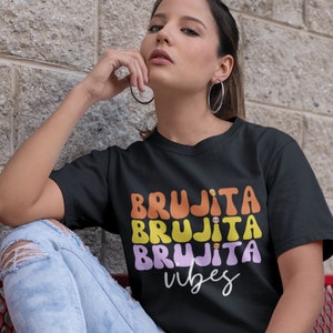 Brujita Vibes Shirt - Spanish Halloween Shirt - Bruja