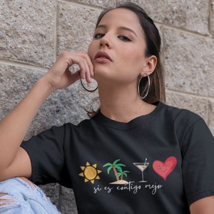 Si Es Contigo Mejor - Bad - Bunny Shirt - Un Verano Sin Ti - Conejo Malo Bekleidung