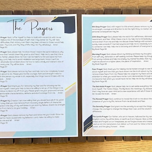 The Prayers of Alcoholics Anonymous (AA)