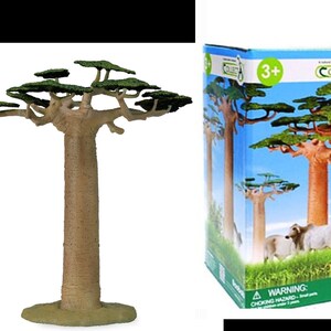 Baobab Tree Toy Model Figure 36cm for Model Scenery Display Dioramas