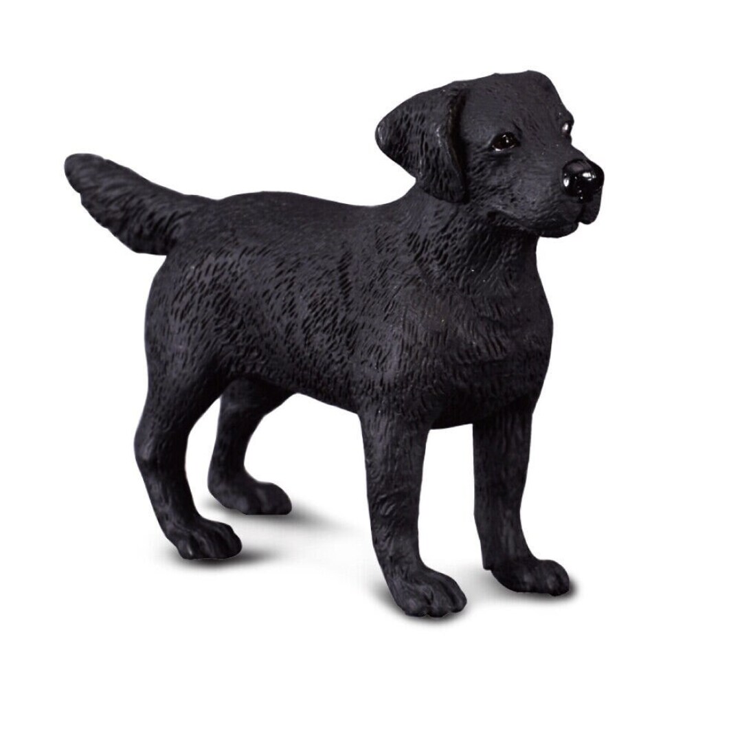 Black Labrador Retriever Dog or Puppy Plastic Toy Model Figure Cake Toppers Etsy UK