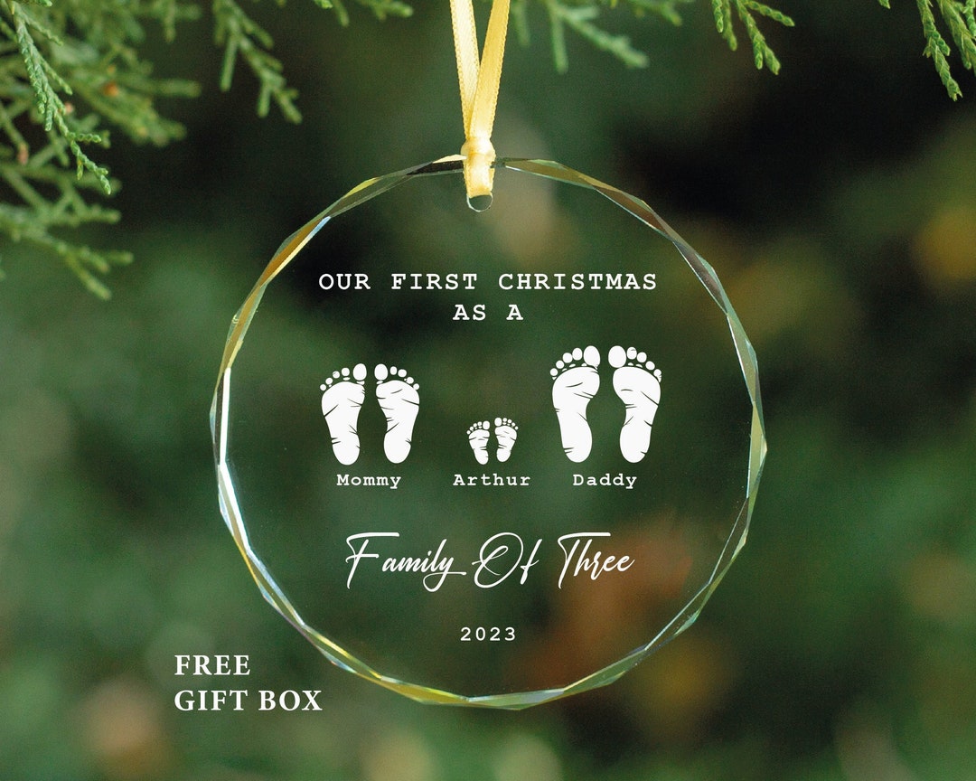 family-of-3-christmas-with-dog-ornament-personalized-1st-christmas