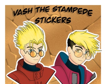 Vash The Stampede Sticker