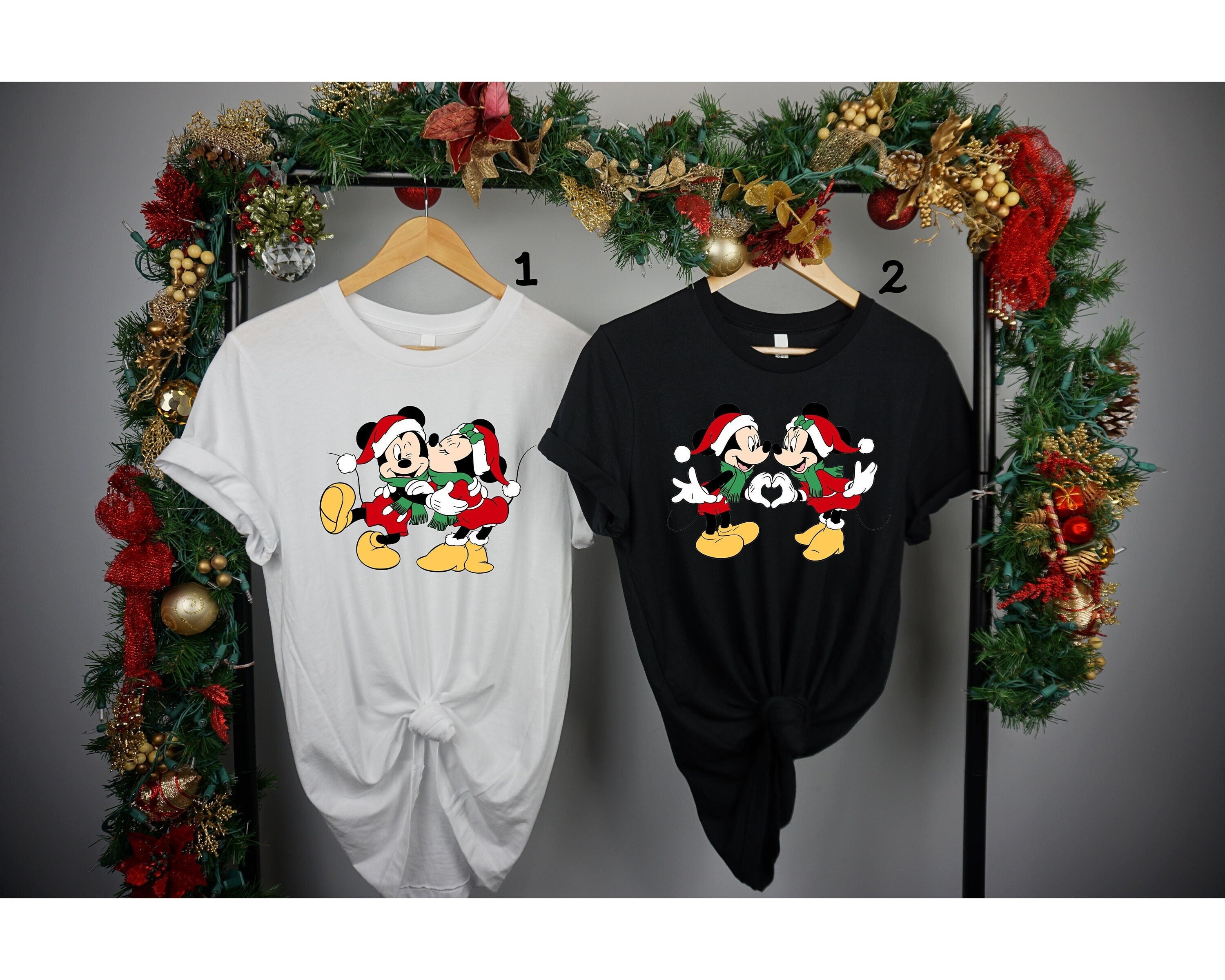 Discover Mickey and Minnie Christmas Shirt, Disney Christmas Shirt