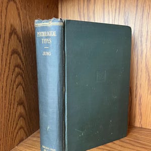 Psychological Types: Or, The Psychology of Individuation by Carl Jung 1933 4th impression