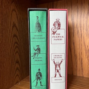 Martin Chuzzlewit by Charles Dickens Heritage illustrated edition