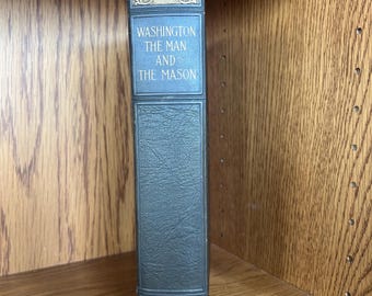 Biografia di George Washington, The Man and Masson di Charles H. Callahan, edizione numerata del 1913