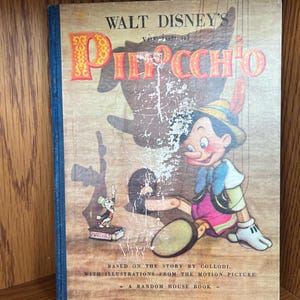 Pinocchio by Walt Disney vintage 1st edition