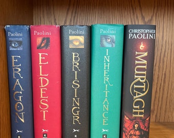 Inheritance Cycle 1st Edition Signiertes Bücherset von Christopher Paolini