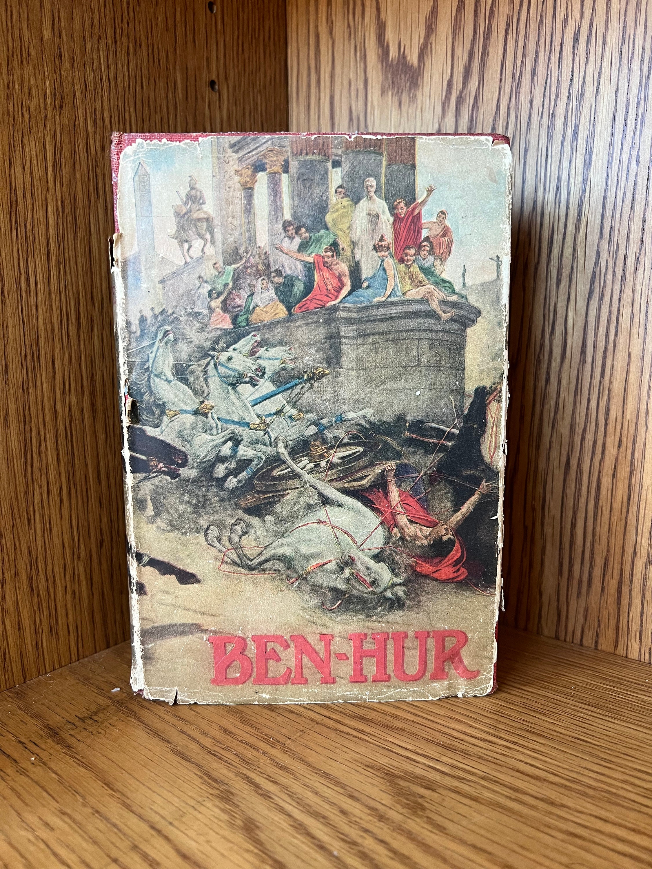 Ben-Hur, A Tale of the Christ by  WALLACE, Lew with a pic from the movie 1922