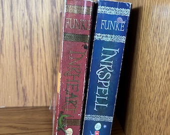 Inkerspell and Inkerheart by Cornelia Funke softcovers lot 2 books