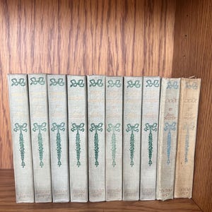 Full set of 10 books by Jane Austen 1898 illustrated M.J. Dent edition Sense and Sensibility, Mansfield park, Pride and Prejudice