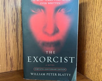 The Exorcist by William Peter Blatty 14th anniversary edition softcover
