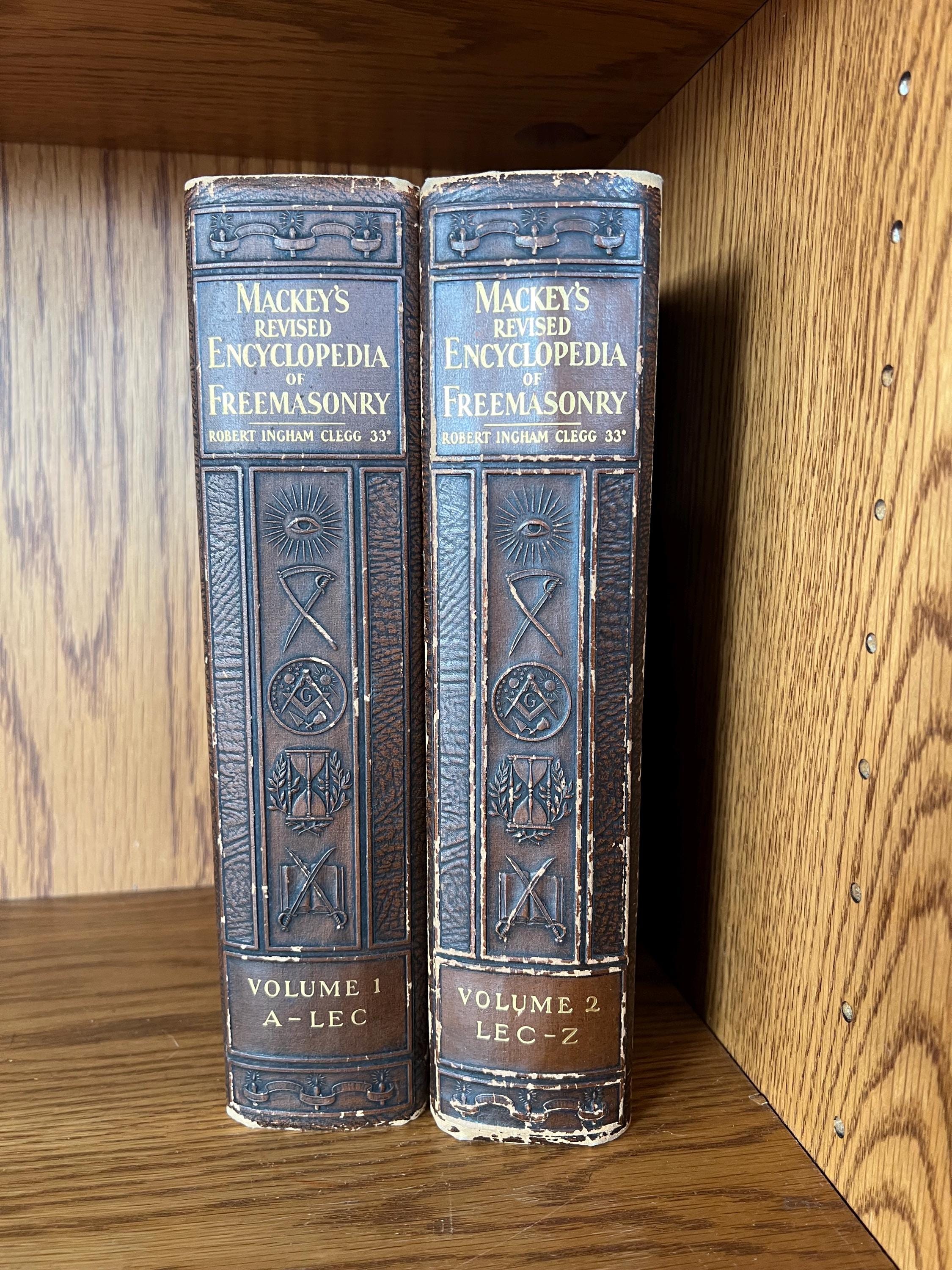 Antique Freemason Book - Etsy