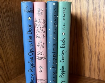 Set of 4 books of Marry Poppins by P.L. Travers as new 2000