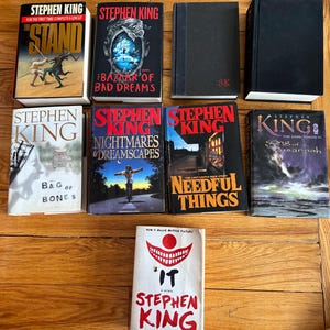 Lot of books by Stephen King