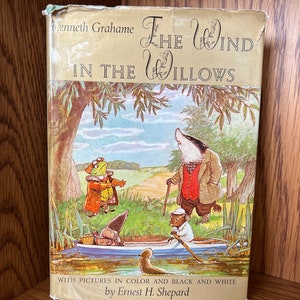 The Wind in the Willows by Kenneth Graham 1960 illustrated