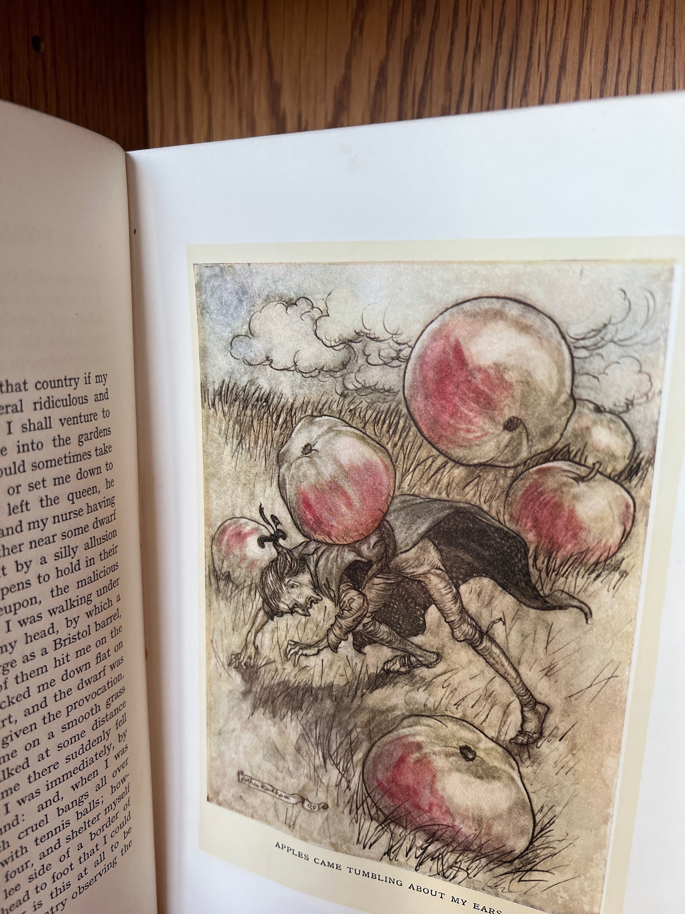 挿絵本代表作 「ガリバー旅行記 アーサーラッカム | ガリヴァー旅行記