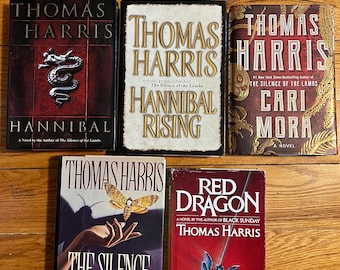 Full set books Hannibal by Thomas Harris first edition