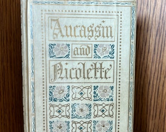 Aucassin & Nicolette. Aus dem Altfranzösischen übersetzt. Mit farbigen Illustrationen von Maxwell Armfield. 1910