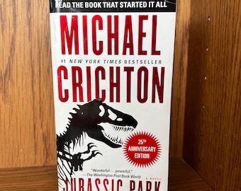 The Lost World by Michael Crichton 25th anniversary edition softcover