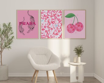 Preppy dorm wall art - Etsy Nederland