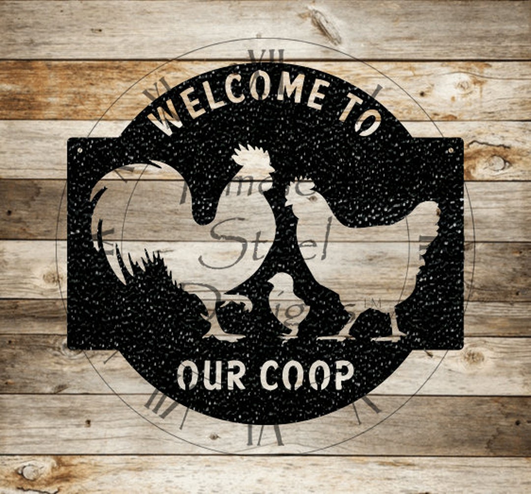 to Our Coop Sign/chicken Sign/farmhouse Decor/farm