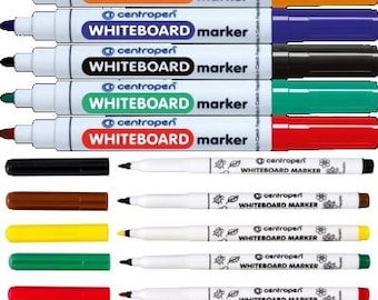 Dry Erase Markers Fine Line Chisel Regular 8 colours ideal for dry erase tokens map tiles Dungeons and Dragons Pathfinder and other RPGs