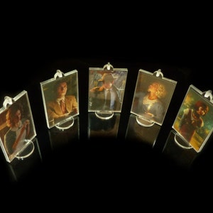 5 porte-cartes - Mini American, pas besoin de colle