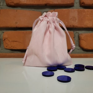Rosato Pink Würfelbeutel Aufbewahrungsbeutel Haltebeutel 12 x 14,5 cm (4,72 x 5,71 in)