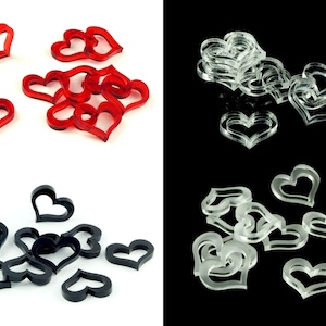 10 PCS Heart Shaped tokens Resource Token Monster Token for RPG Board Game War Game