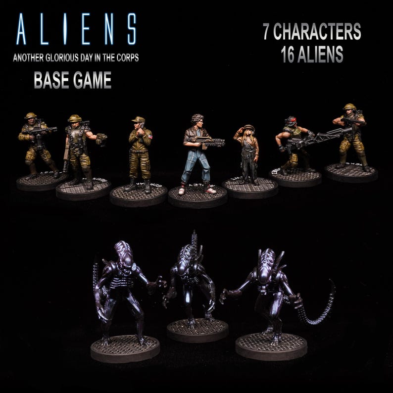 Aliens: Another Glorious Day in the Corps Board Game - Professional ...