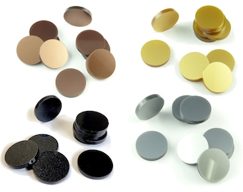 dry-erase shiny metallic acrylic tokens, dry-erase Resource Token Monster Token for RPG Board Game War Game