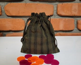 Green Mint Dice Bag Storage Bag Bag of Holding 12 x 14.5 cm (4.72 x 5.71 in)