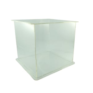 Display Case clear acrylic, folding, no glue required