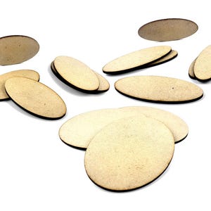 HDF Bases for Miniatures – Various Sizes | Perfect for Wargames, RPGs, and Dioramas