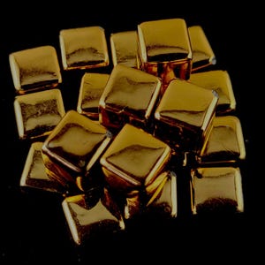 Metallic Bronze Acrylic Cube Tokens – 7 Mm RPG, Board Game Counters ...
