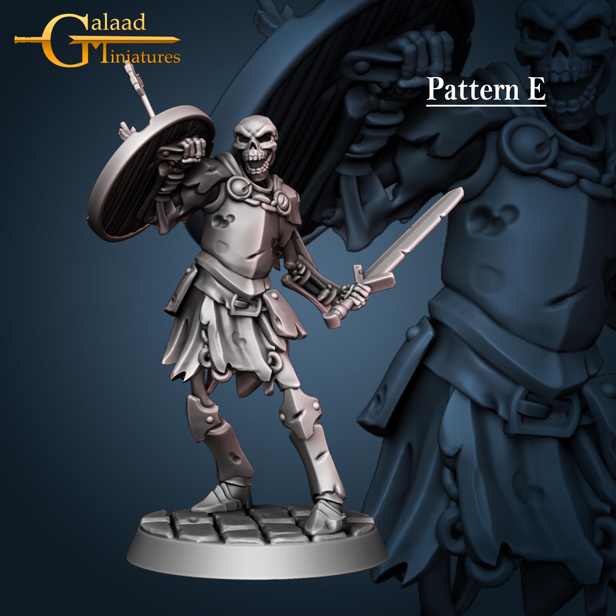 Skeleton Warrior Miniatures: Undead Army 3d Print and Painting Dnd ...