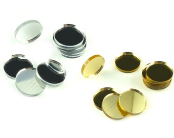 10 PCS mirror surface tokens dry erase Resource Token Monster Token RPG Board Game War Game