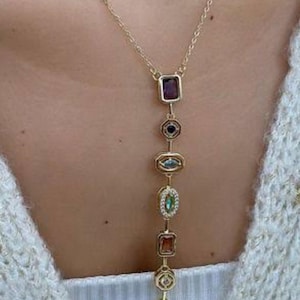 Collar Serenay Sarıkaya de plata 925 bañado en oro de 14 quilates, collar 3D, regalo único.