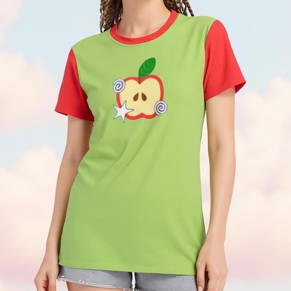 Y2K Apple Shirt Heisei Nostalgic Tee Cottagecore T-shirt - Etsy