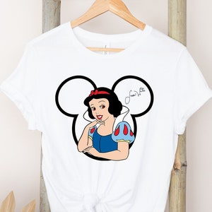 Snow white shirt, Princess snow white shirt, Disney princess tee, princess snow white Minnie ears shirt