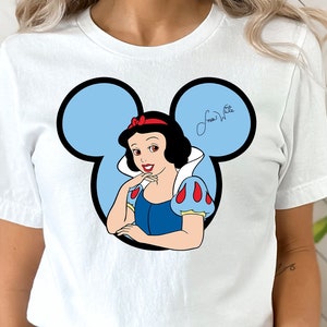 Snow white shirt, Princess snow white shirt, Disney princess tee, princess snow white Minnie ears shirt