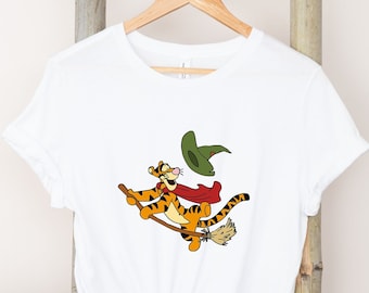 Tigger halloween Shirt, Disney Tigger Shirt, Winnie The Pooh Tigger Shirt,Disney Matching Shirt, Disney Family Shirt.
