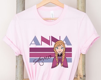 Anna T-Shirt, Anna Princess Shirt, Frozen Anna Shirt, Frozen Anna Shirt, Disney Princess Anna Shirt.