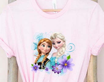 Koszulka Księżniczka Elsa, Koszulka Kraina Lodu Elsa, Koszulka Kraina Lodu Elsa i Anna, Koszulka Księżniczka Disneya Elsa, Koszulka Kraina Lodu magiczne królestwo