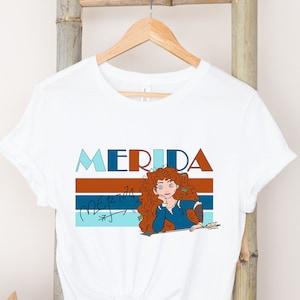 Merida T-Shirt, Brave Princess Shirt, Merida Shirt, Princess Outfit, Princess Birthday, Princess Tees, Birthday Girl, Birthday Outfit